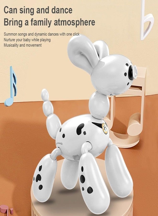 OOTLO Interactive Balloon Dog Robot Toy, Remote Control Programmable Pet with Touch Response [Multicolor] - Image 4